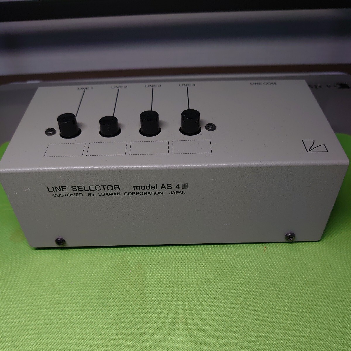 LUXMAN AS-4III ラインセレクター | オーディオセレクター他 LUXMAN AS-4III ラインセレクター | オーディオセレクター他