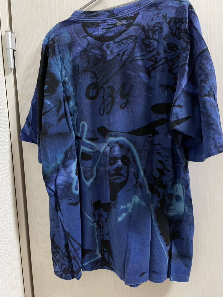 90s ozzy osbourne 総柄　バンドTシャツ ヴィンテージ_画像2