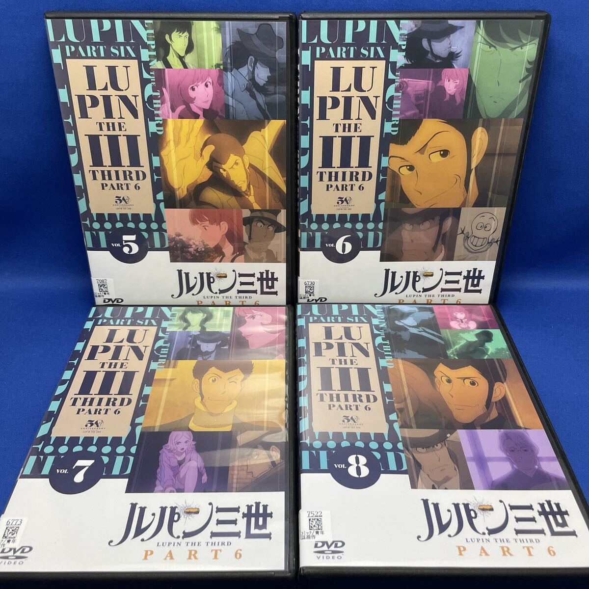 【DVD】ルパン三世 パート6 LUPIN THE THIRD PART6 / 1-8巻 全巻セット アニメ レンタル落ち_画像4