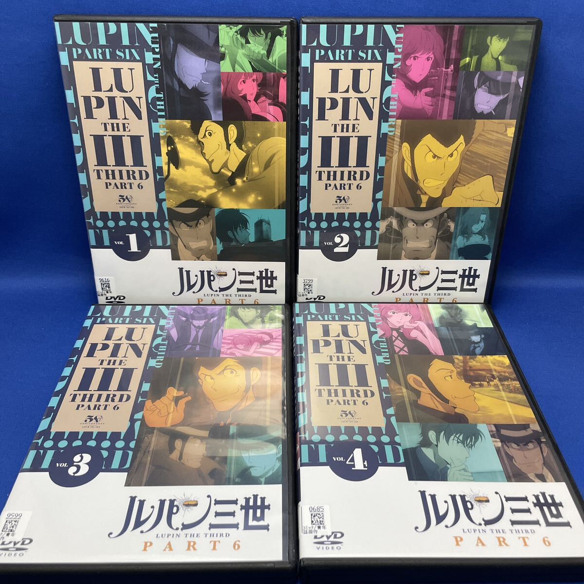 【DVD】ルパン三世 パート6 LUPIN THE THIRD PART6 / 1-8巻 全巻セット アニメ レンタル落ち_画像2
