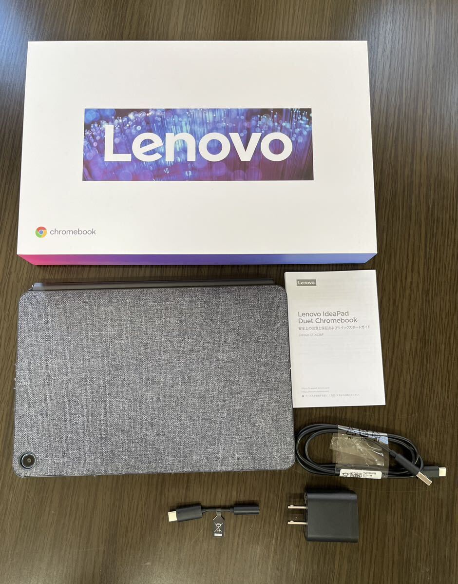 Lenovo IdeaPad Duet Chromebook CT-X636F 中古の画像1