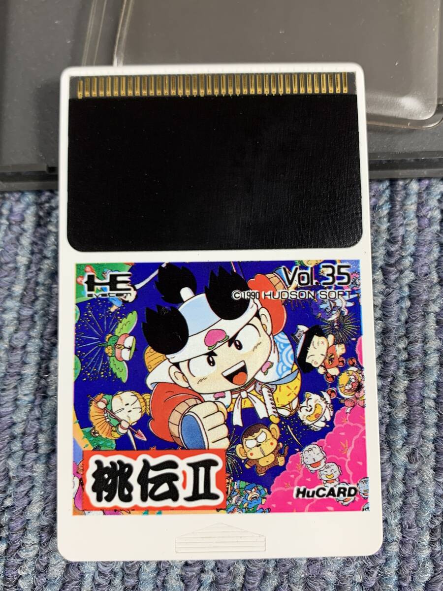 ◆送料無料◆ 同梱不可 桃太郎伝説２ ジャンク扱い 現状品 ハドソン PC engine PCE PCエンジン HuCARDの画像4