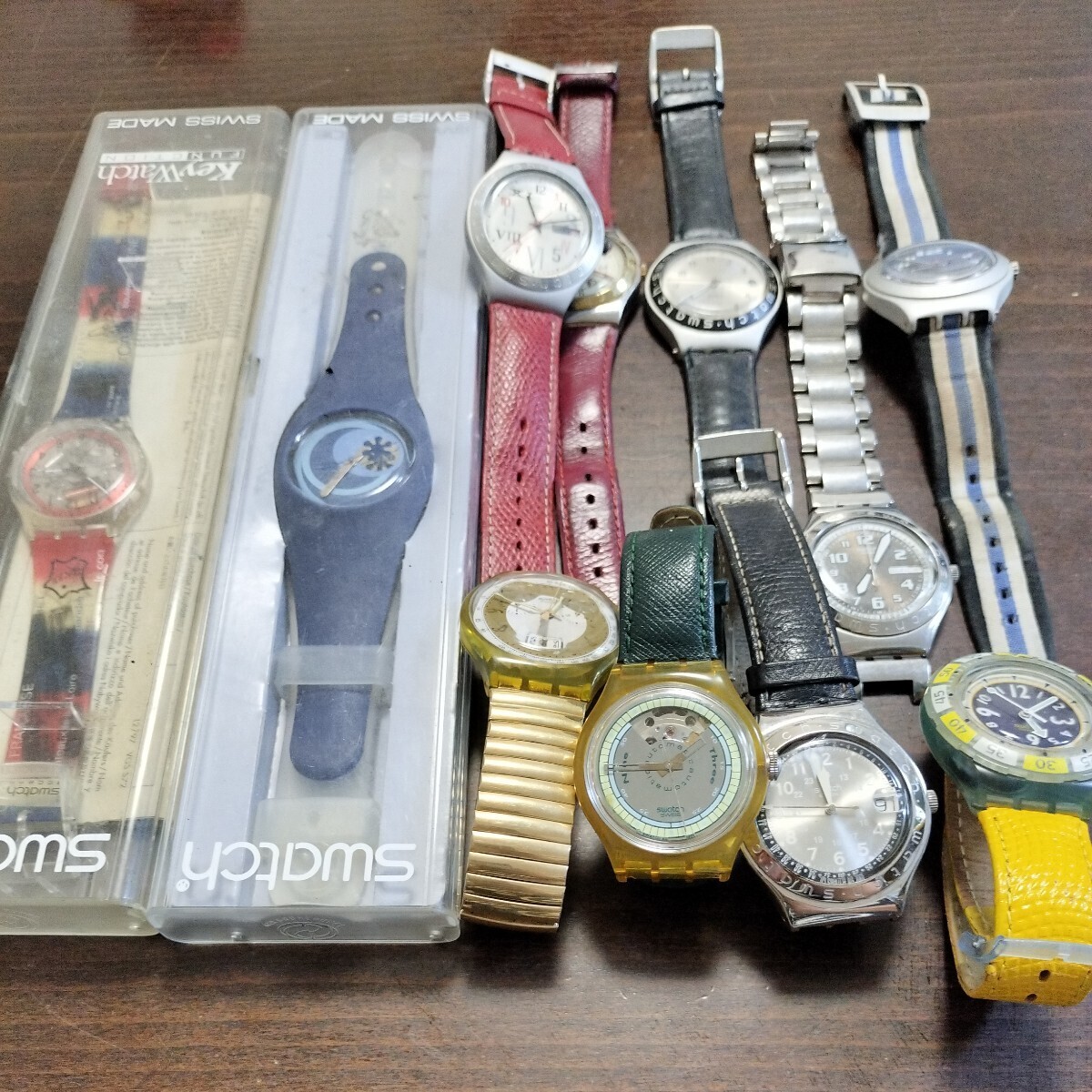 腕時計 スウォッチ swatch 自動巻 オートマ オートマチック 時計 まとめ 11個の画像1