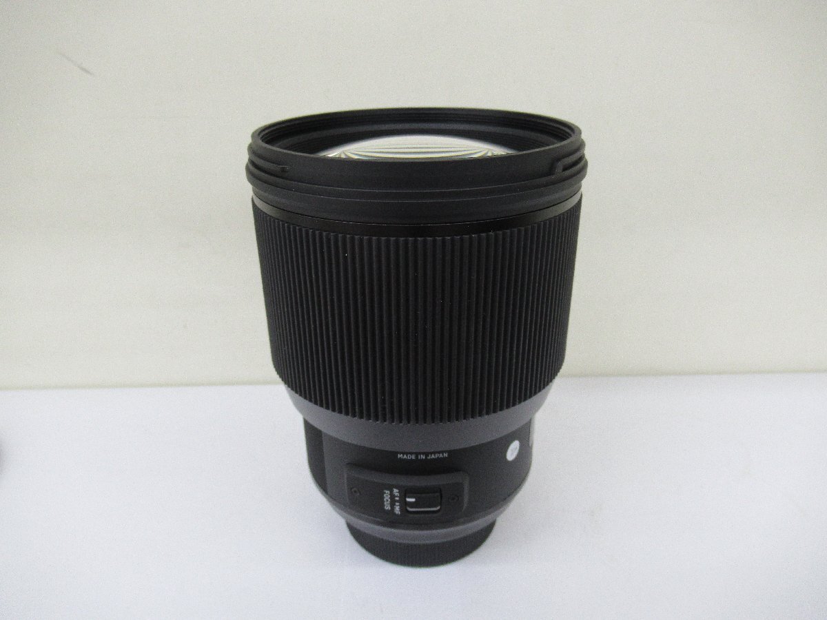 シグマ　レンズ　SIGMA　85mm　1：1.4　DG　Art　中古 ジャンク G4-31◎_画像4