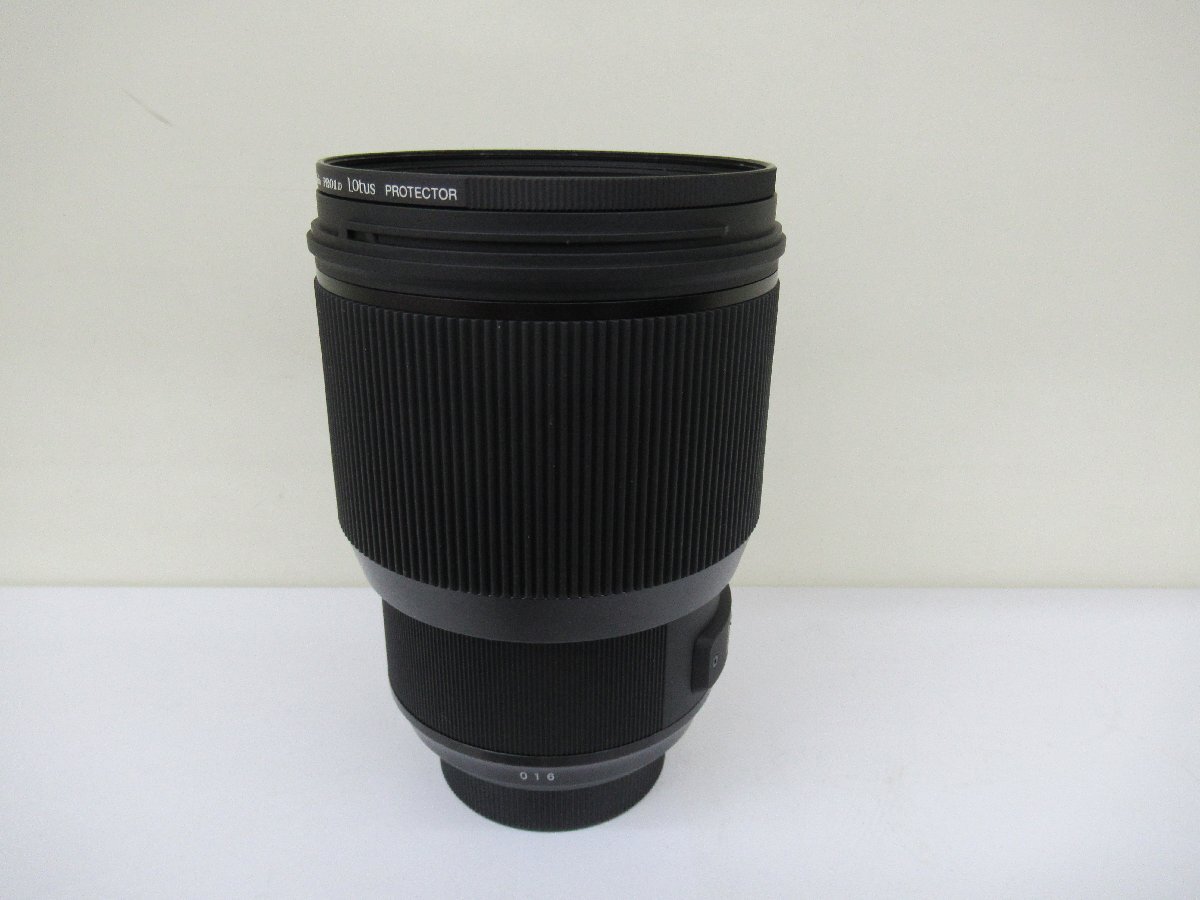 シグマ　レンズ　SIGMA　85mm　1：1.4　DG　Art　中古 ジャンク G4-31◎_画像3