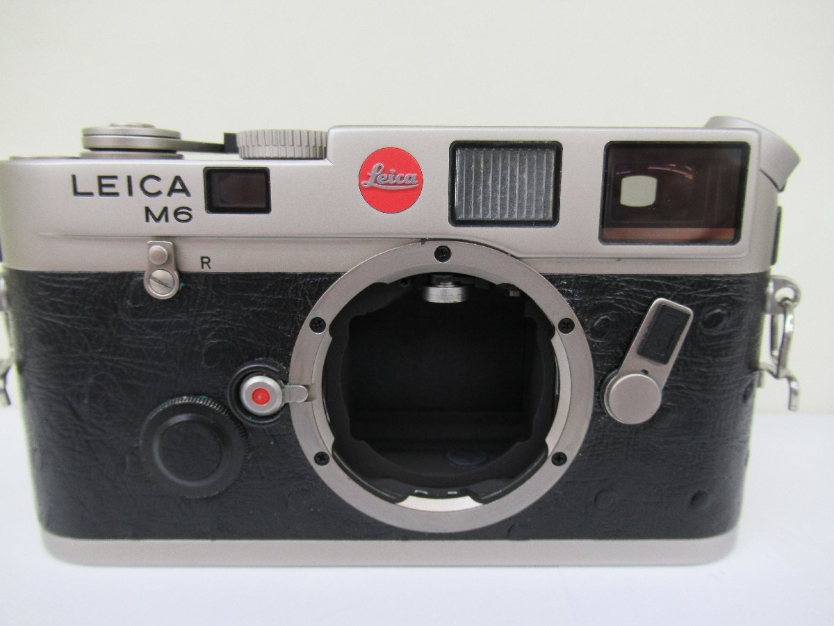 ライカ Leica カメラ Ｍ6 SUMMILUX-M 1：1.4/35レンズ付 中古 ジャンク G4-51◎の画像4