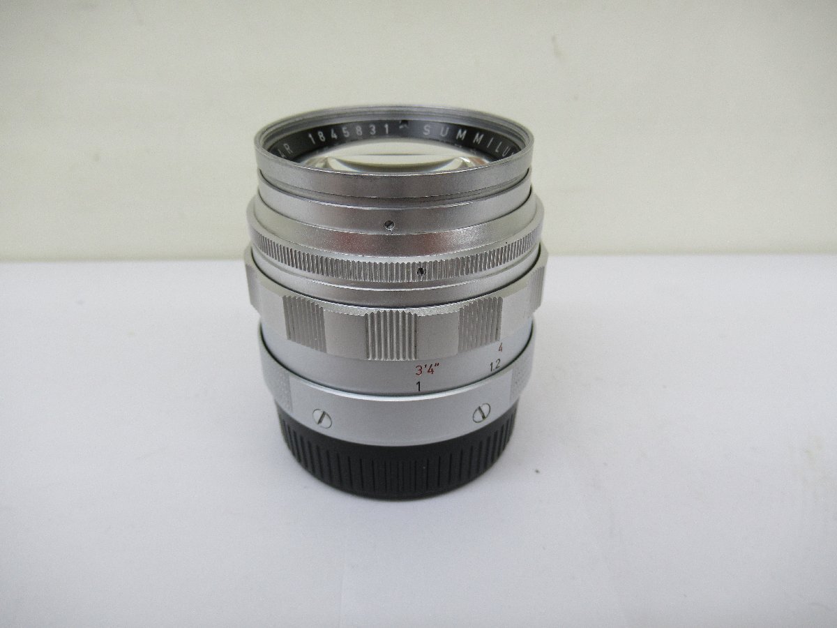  Leica Leica lens LEITZ WETZLAR SUMMILUX 1:1.4/50 used Junk G4-57*