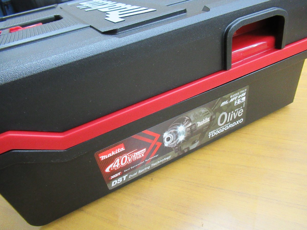 マキタ　Makita　充電式インパクトドライバ　TD002GRDXO（オリーブ）40VMax 2.5Ah　未開封　G4-72◎_画像3