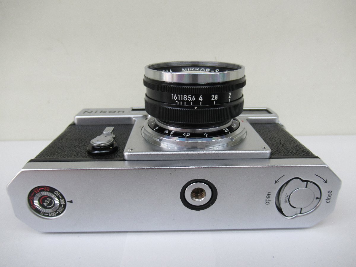 ニコン Nikon カメラ SP 5cmレンズ付 中古 ジャンク G4-83◎の画像7