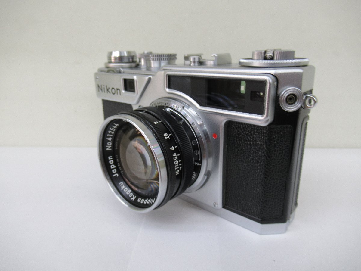 ニコン Nikon カメラ SP 5cmレンズ付 中古 ジャンク G4-83◎の画像3