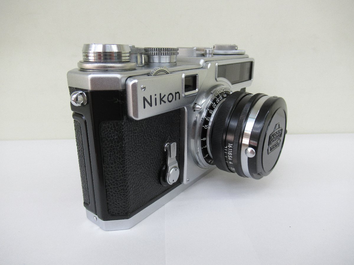 ニコン Nikon カメラ SP 5cmレンズ付 中古 ジャンク G4-83◎の画像2