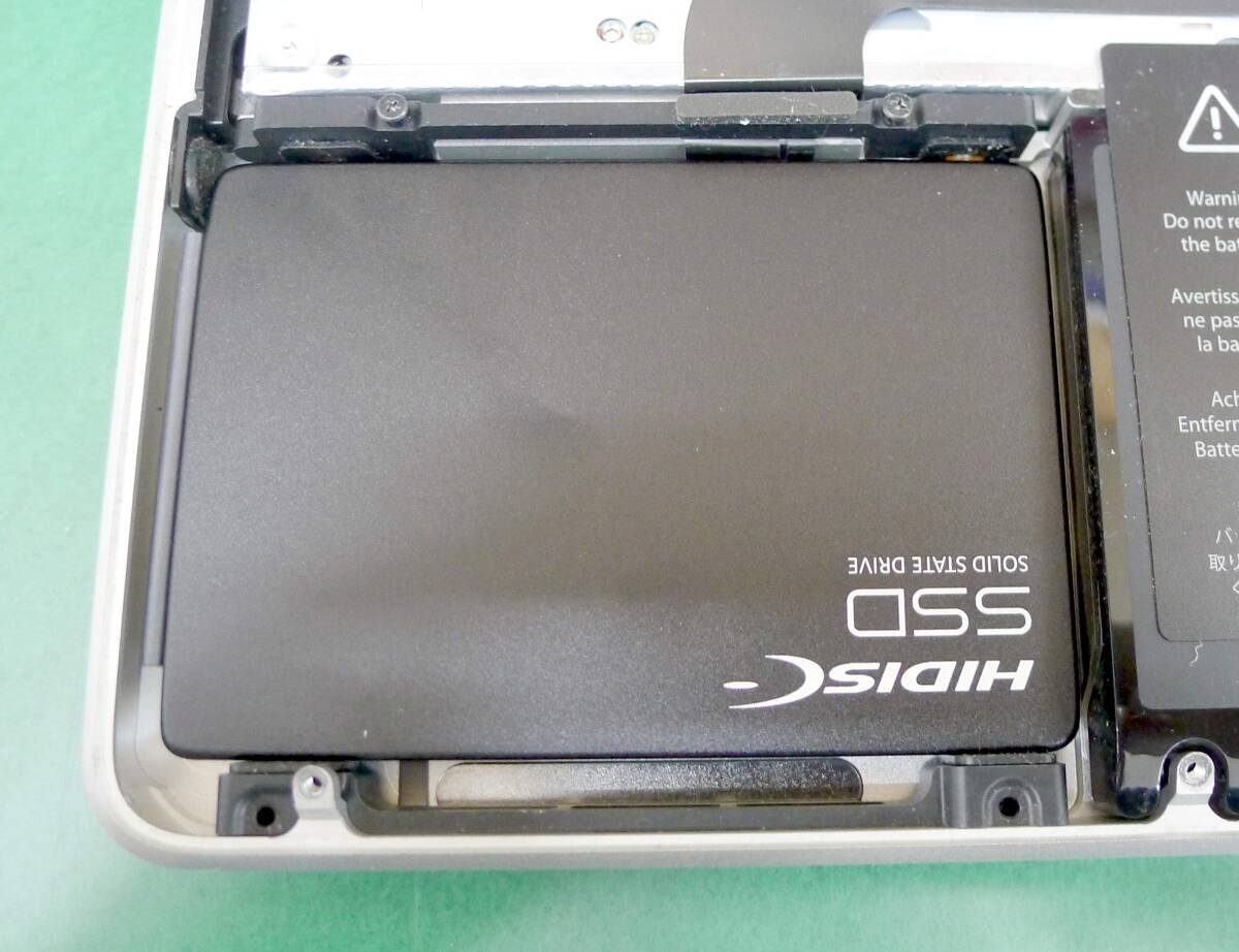 T10949nSSD取付済中古品 MacBookPro Mid2012 SSD512GB HighSierra 13.3inch 動作品 ACアダプタ付属の画像5