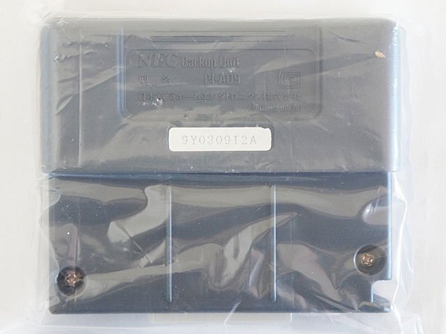 s1722【NEC PCエンジン シャトル用 BACKUP UNIT PI-AD9 未使用品 動作未確認】の画像2