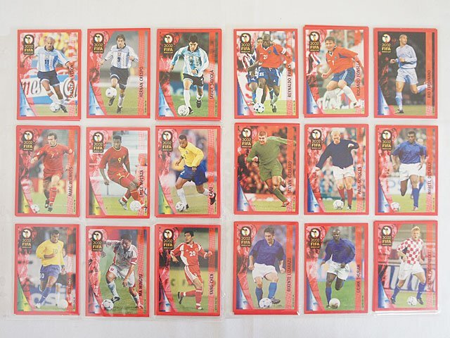 2562【2002 サッカー ワールドカップカード 54枚以上 ダブりあり パニーニ】の画像2