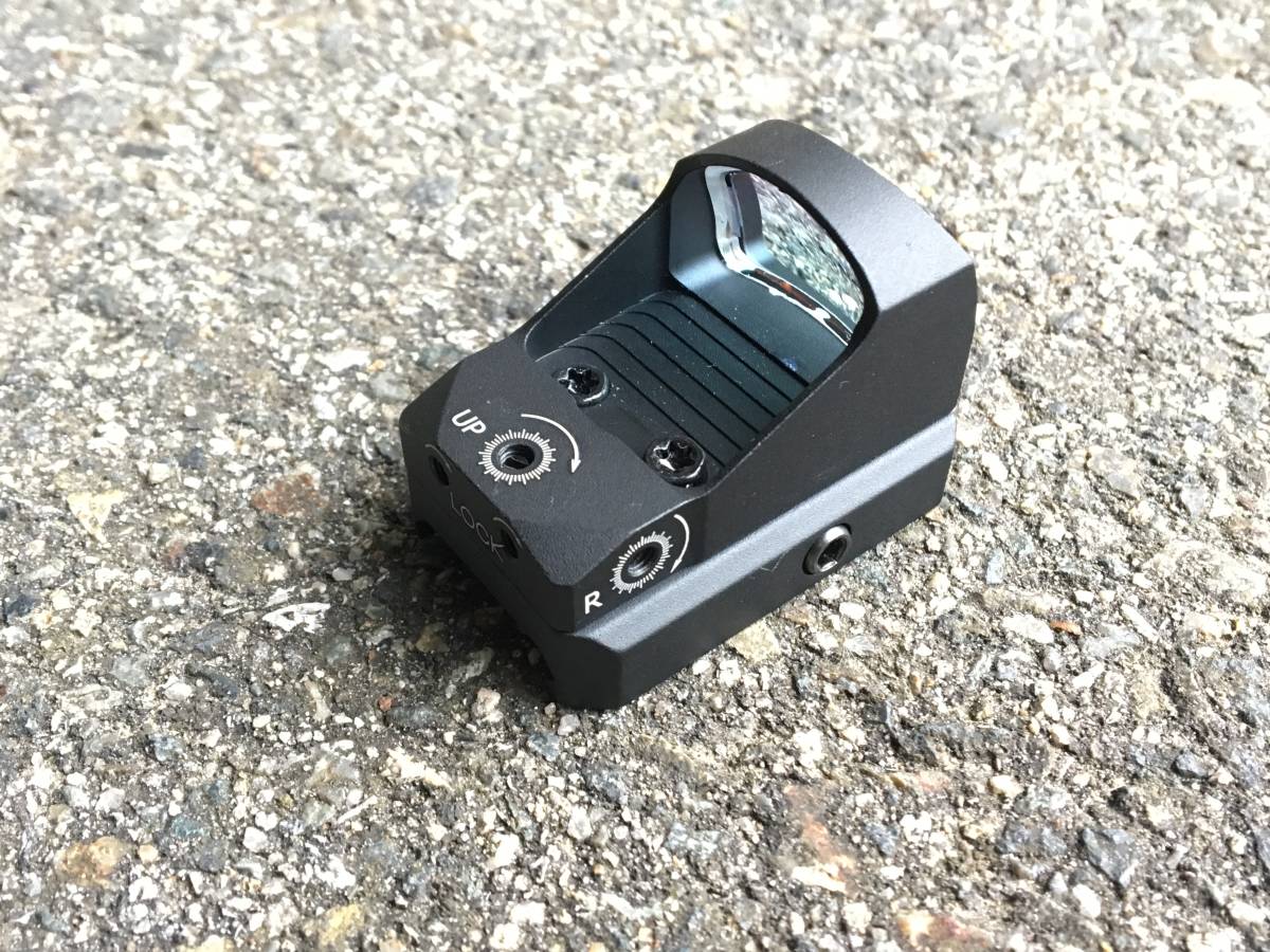 実物 ドットサイト マイクロ ミニ ダットサイト スコープ リング マウントベース ミリタリー Aimpoint leupold Vortex nikon eotech 猟銃の画像2