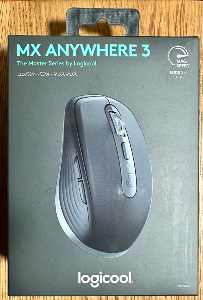 ロジクール MX ANYWHERE 3 ワイヤレスマウス MX1700GR Bluetooth 無線 マウス グラファイト