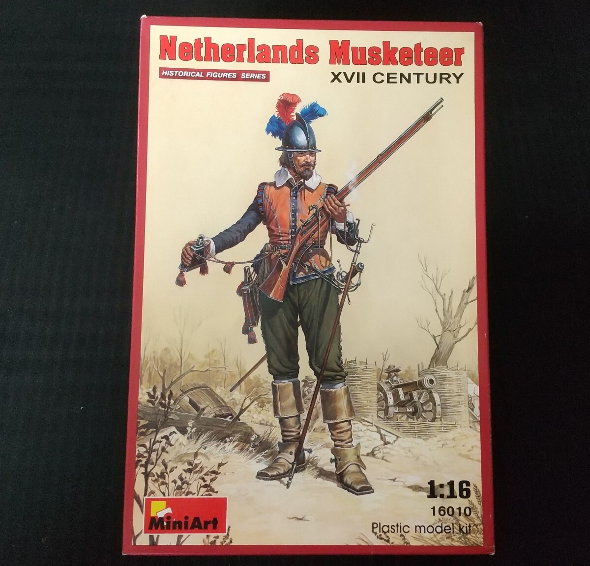 【送350円可】ミニアート★1/16 オランダ銃兵 17世紀 / Netherlands Musketeer XVII CENTURY ヒストリカルフィギュア【№16010】の画像1