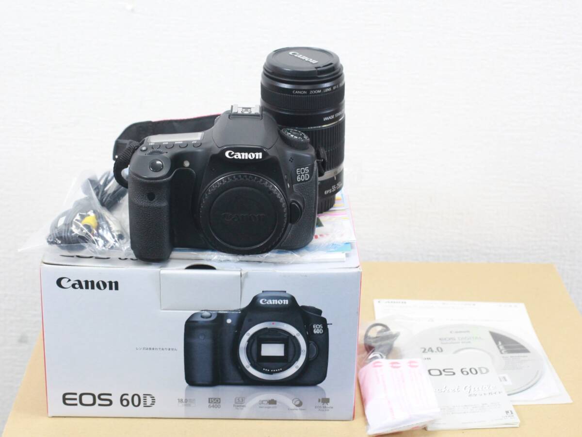 ★美品 CANON キヤノン EOS 60D EFS 55-250mm★80_画像1