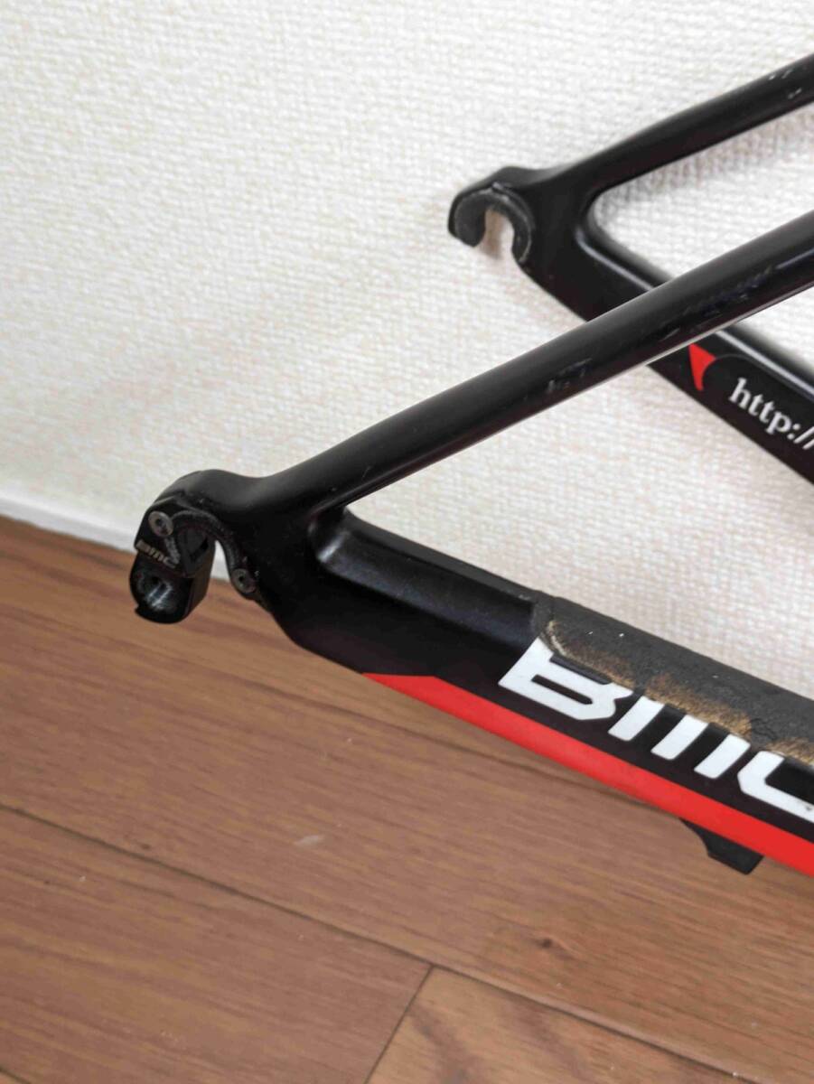 BMC SLR03 クラック疑いあり 51サイズ カーボン フレームセット FR240401Aの画像10