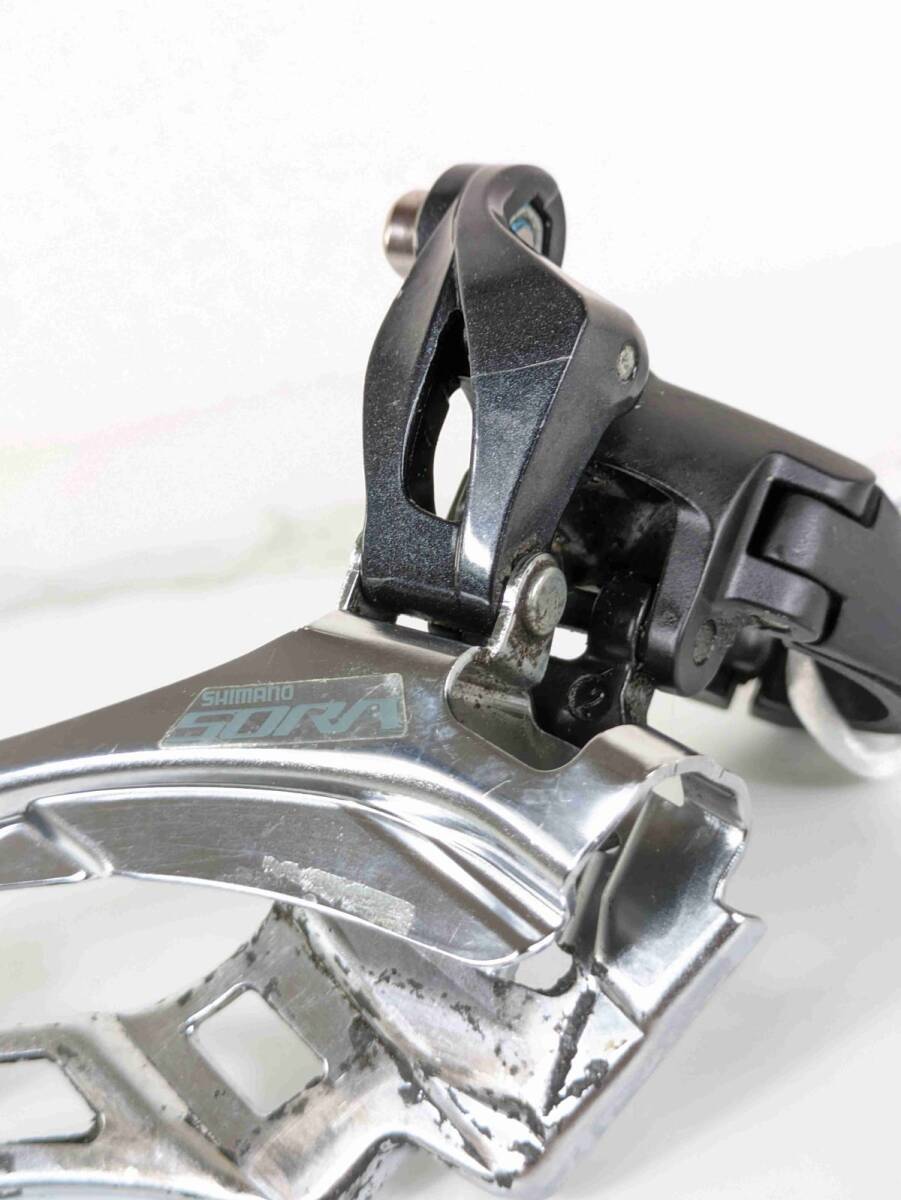 Shimano シマノ FD R3030 Sora R3000 28.6mm 34.9㎜ バンド フロントディレイラー 3x9s FD240308Mの画像3