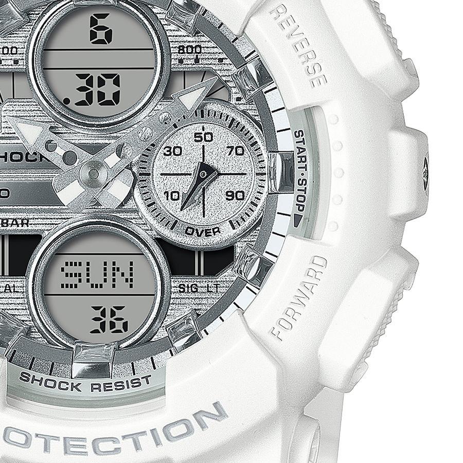 G-SHOCK コンパクトサイズ ビーチリゾート 電池式 アナデジ ビッグケース 樹脂バンド ホワイト レディース 腕腕時計 GMA-S140VA-7AJF新品_画像4