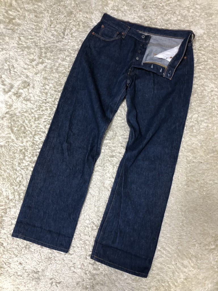 濃紺◆LEVIS 501 リーバイス デニムパンツ ジーンズ W36の画像1