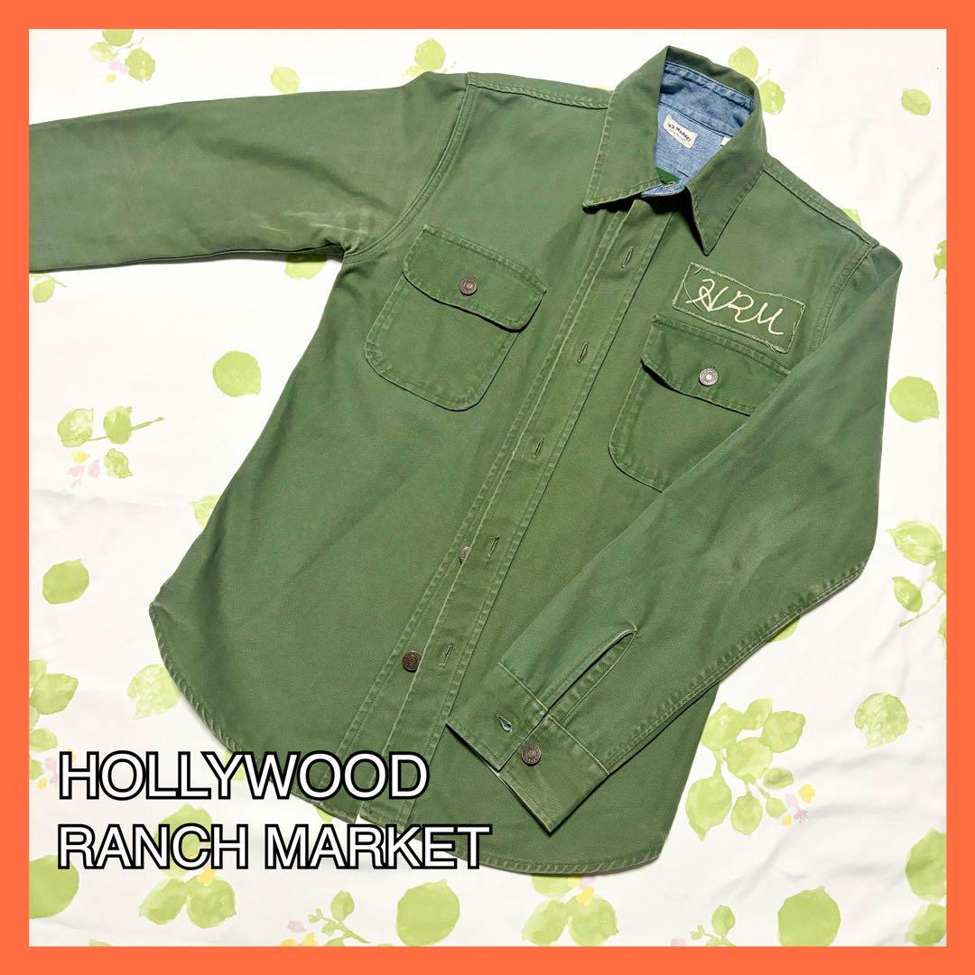 [* ultimate beautiful goods *] Hollywood Ranch Market shirt green 