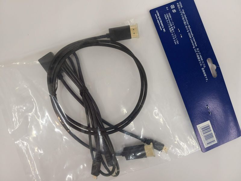 【送料無料】アルパイン(ALPINE) KUC-G60HD ビルトインUSB/HDMI接続ユニット用 HDMI接続/変換ケーブルの画像2