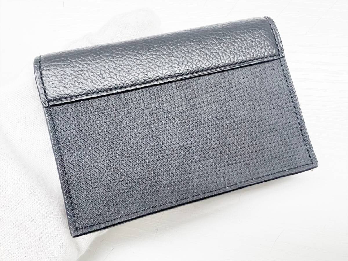 美品　Dunhill　ダンヒル　ディーエイト　レザー　PVC　カードケース　名刺入れ_画像3