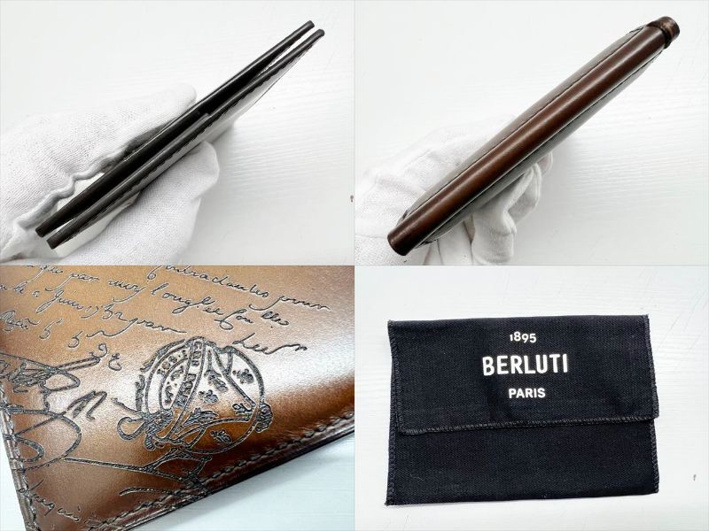未使用保管 美品 Berluti ベルルッティ フィギュア スクリット 未使用保管 美品 Berluti ベルルッティ フィギュア スクリット