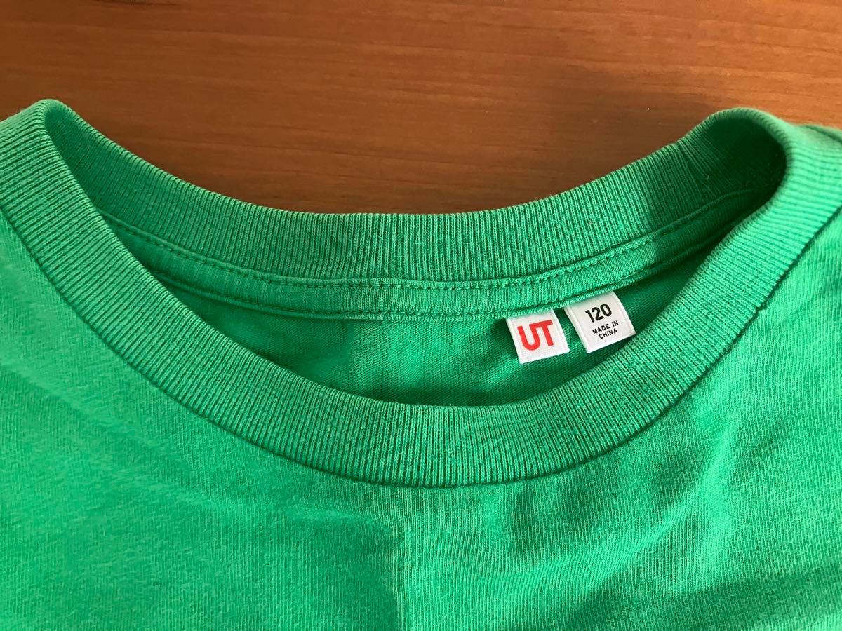 半袖Tシャツ Tシャツ ユニクロ UT キッズ 120 トミカ プラレール 2点セット まとめ売り