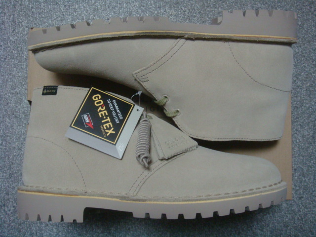 CLARKS ORIGINALS × BEAMS 「Desert Rock GTX」 サンド UK6.5 新品未使用 クラークス オリジナルス,ビームス,Desert Boot,デザートブーツ_画像3