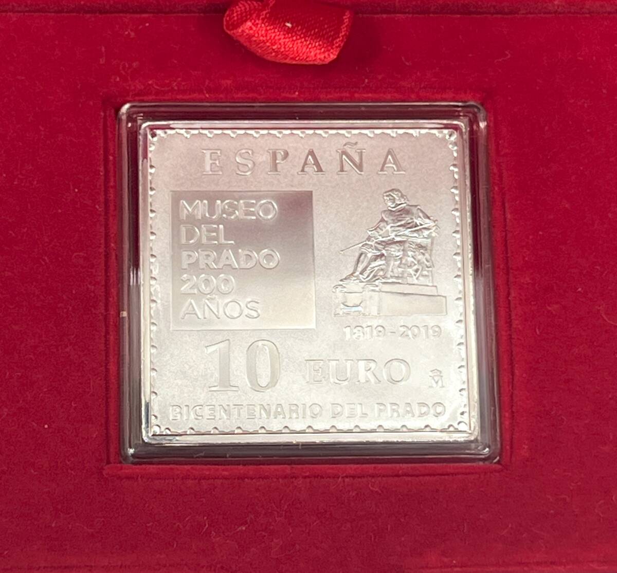 2533■MUSEO DEL PRADO 200 ANOS  プラド美術館 200周年 公式記念コイン  スペイン の画像3