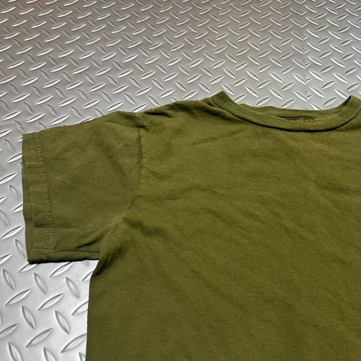 米軍放出品 Tシャツ USMC サバゲー ランニング スポーツ  吸収性抜群 OD SMALL (INV J#02)の画像4