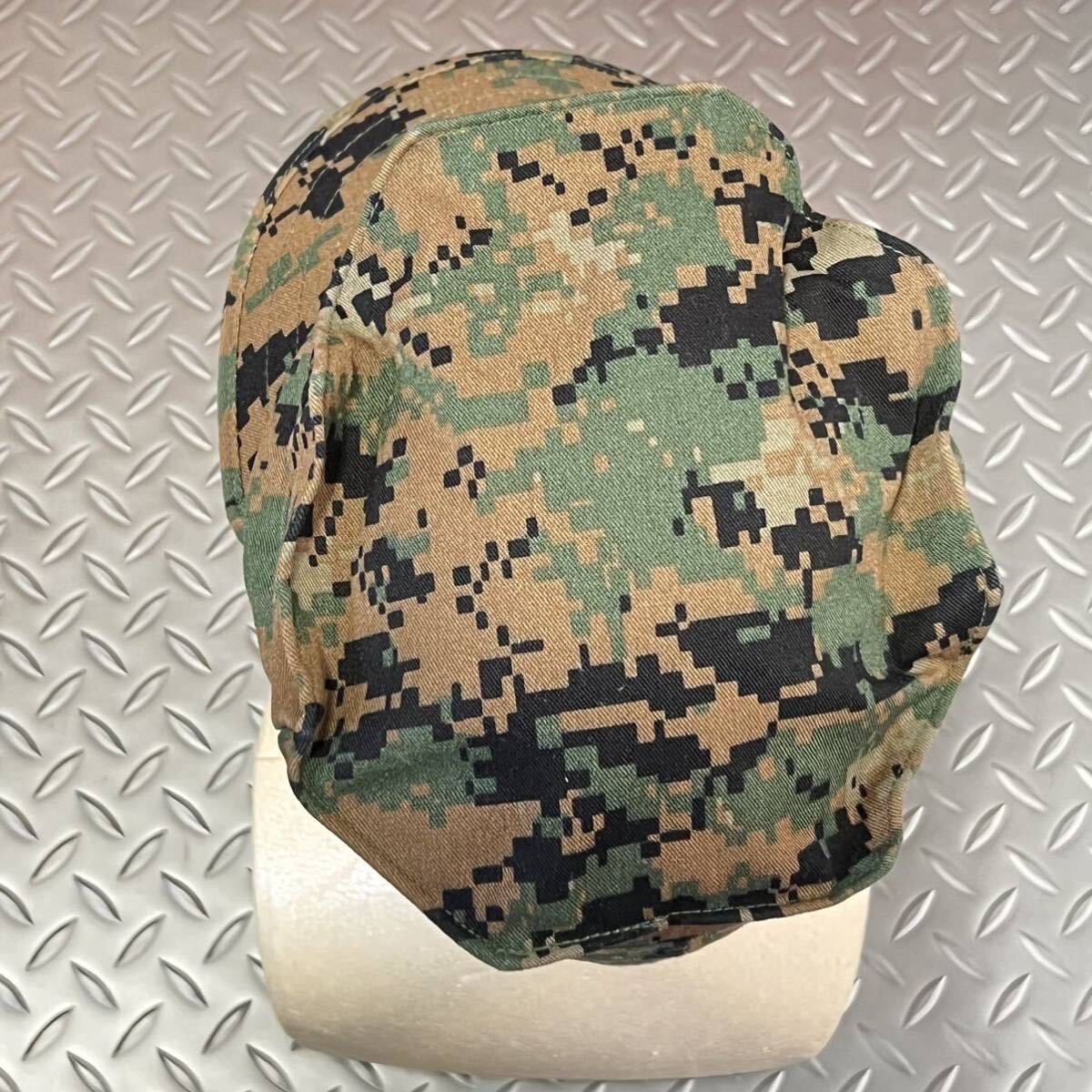 米軍 海兵隊　放出品USMC ウッドランドマーパット キャップ キャンプ アウトドア MEDIUM (INV T22)_画像5