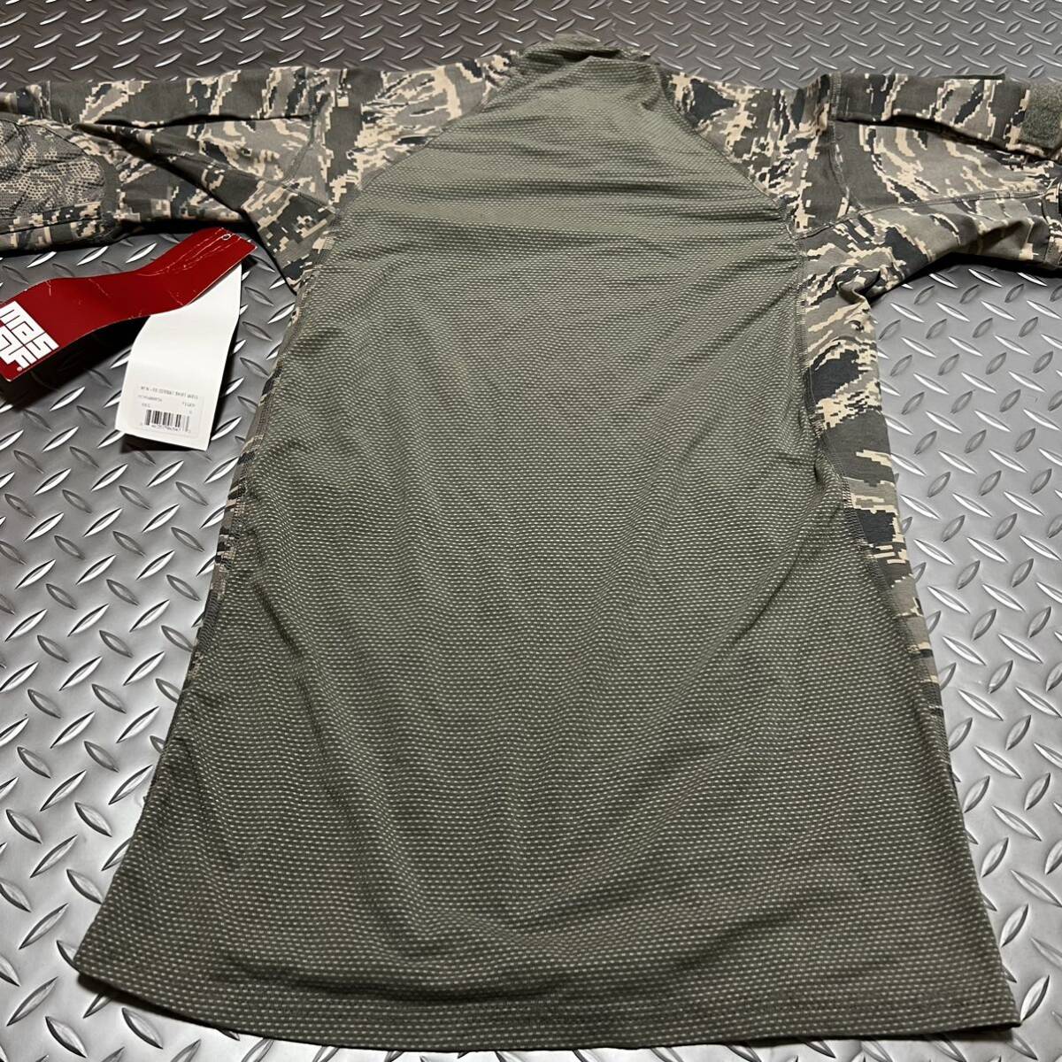 米軍放出品　沖縄　Massif Airman Battle Shirt ABS Size SMALL FR Flame Resistant USAF Combat メイドインアメリカ　(INV L#50)_画像8