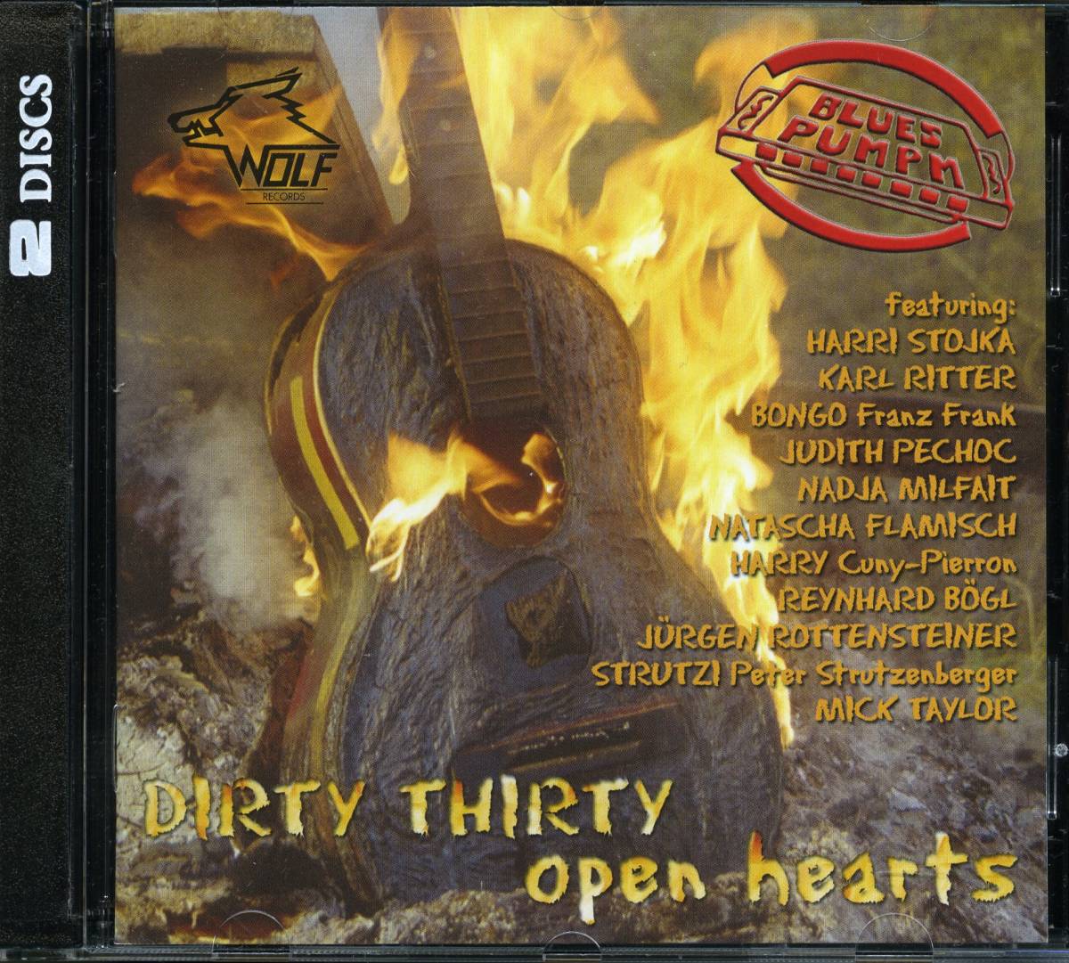 2CD BLUES〜FOLK〜COUNTRY：BLUESPUMPM／DIRTY THIRTY OPEN HEARTS_画像1