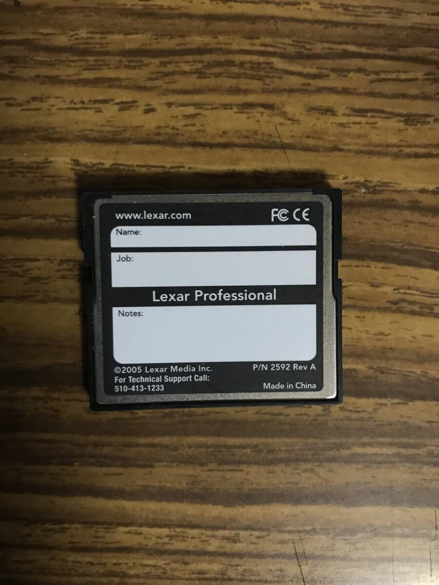 Lexar Professional 133倍速 2GB CFカード ②_画像2