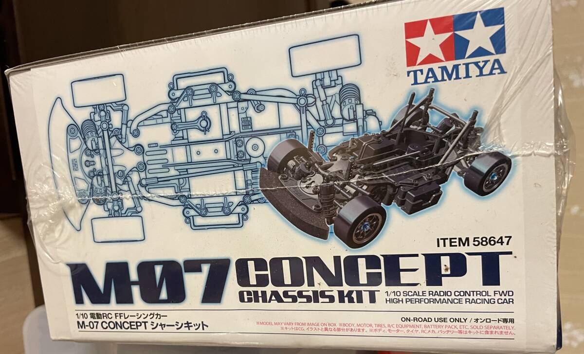 *... Tamiya 1/10RC M-07 CONCEPT шасси комплект 20,680 иен новый товар нераспечатанный 