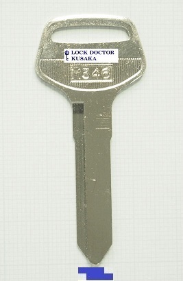 M346 ブランクキー　合鍵材料　スズキ自動車　1本単位_画像1