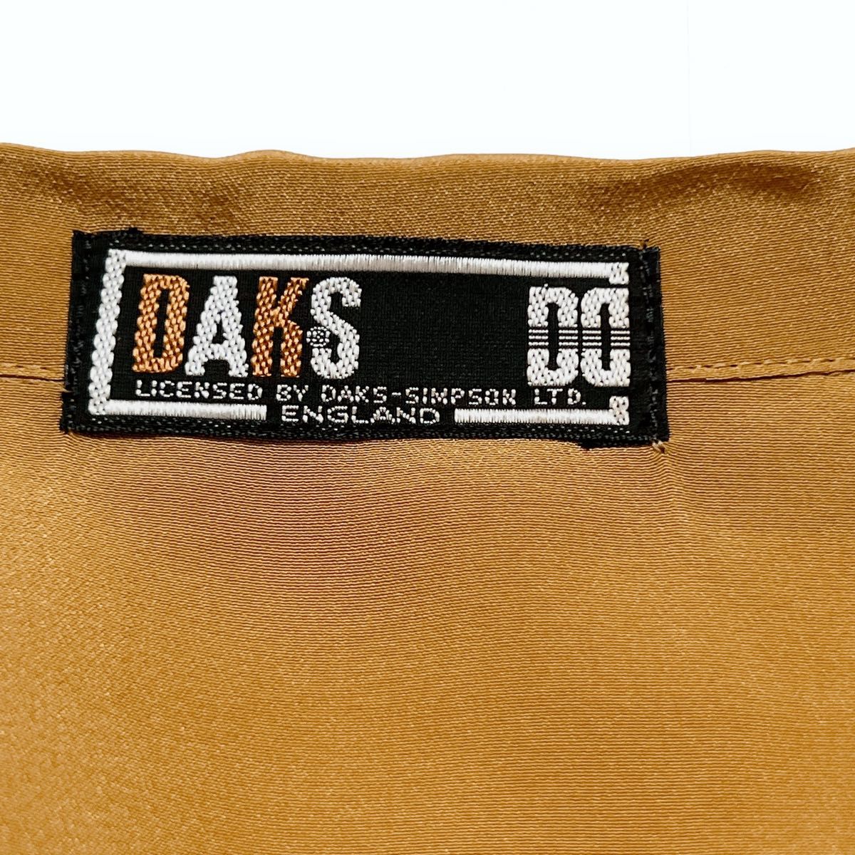 【新品】DAKS シルク100% セーラー襟 ダブルブレスト ブラウス 11号
