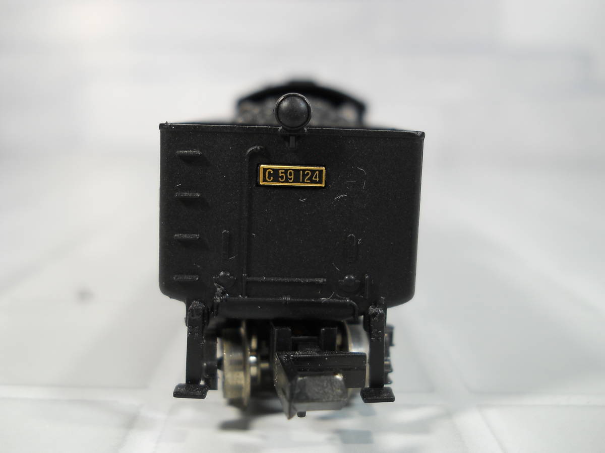 [1363] MicroAce 59形蒸気機関車（124号機・門鉄デフ）＜「みずほ」ヘッドマーク装着＞_画像7