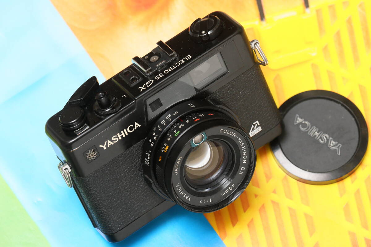 ヤシカ YASHICA ELECTRO35 GX ブラック 完動美品_画像1