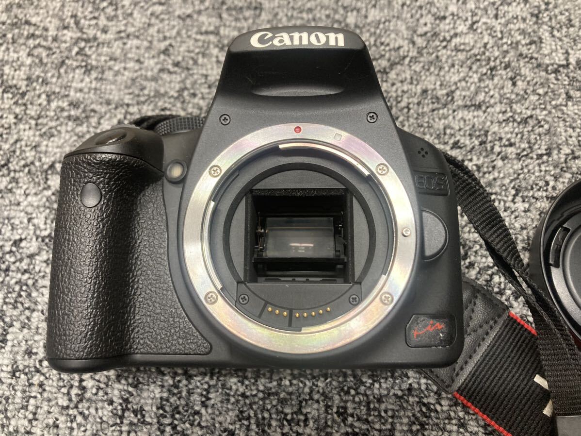 ③デジタル一眼レフカメラ Canon キャノン EOS Kiss X3 DS126231 レンズ EF-S 18-55mm 1:3.5-5.6 IS デジタルカメラ キヤノンの画像3