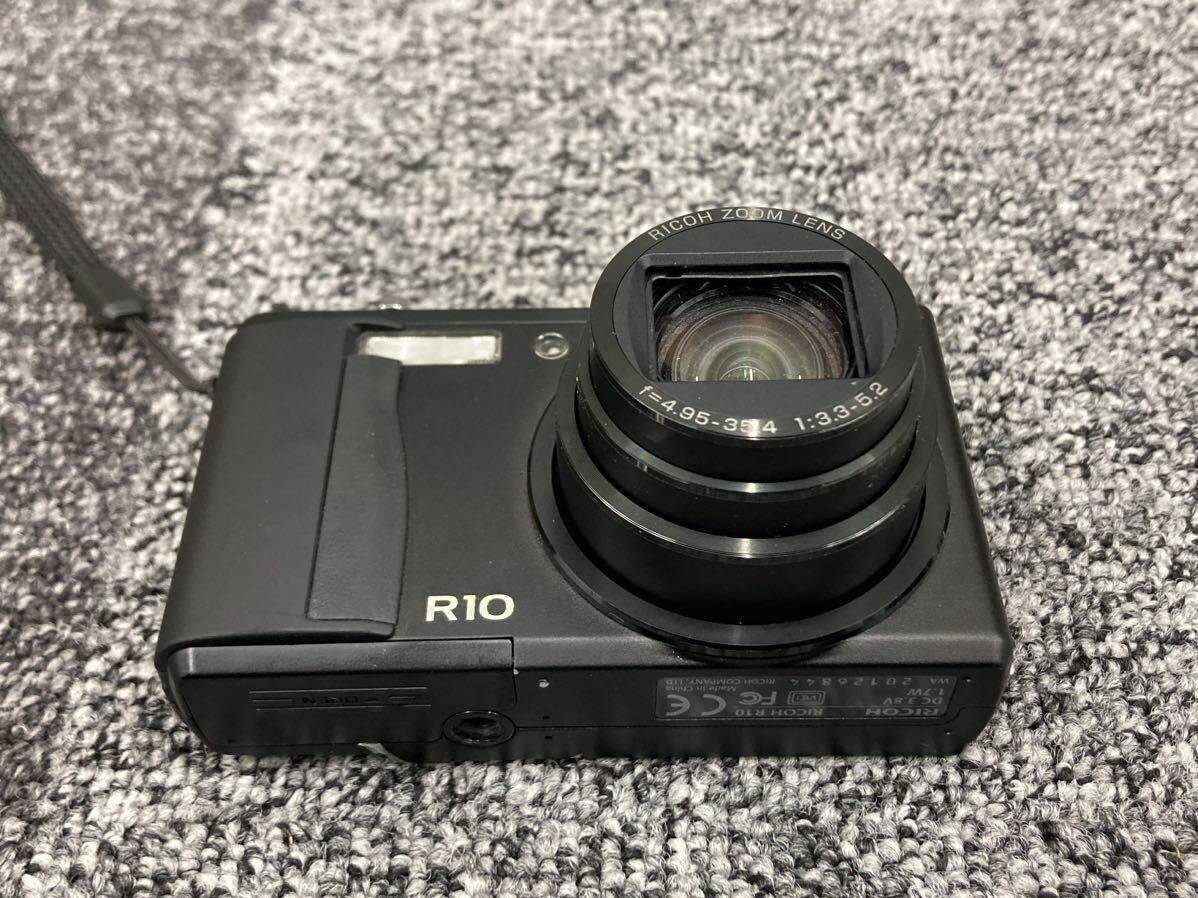 *RICOH Ricoh R10 компактный цифровой фотоаппарат темно синий teji цифровая камера электризация 0 f=4.95-35.4 1:3.3-5.2