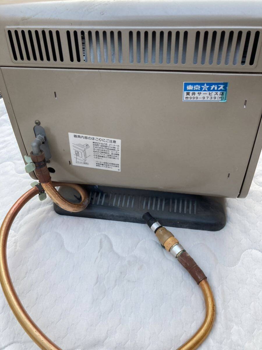 ④リンナイ Rinnai R-430S Ⅱ-101 ガスストーブ 暖房器具 都市ガス用の画像3