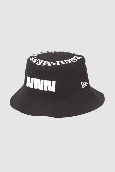 新品正規品 NBB ウィークエンド ニューエラ コラボ バケハ バケットハット ブラック 希少 コットン M/L 男女兼用 送料無料