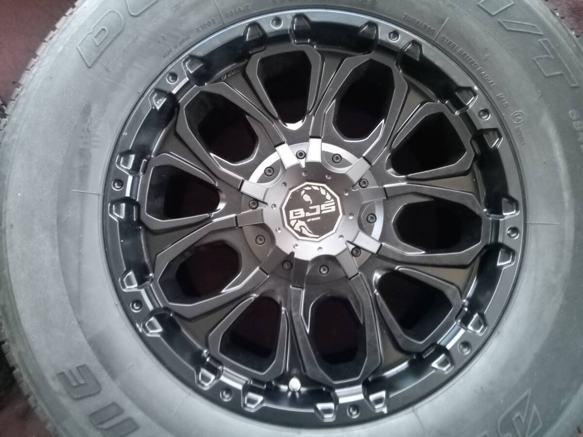 WORK CRAG BJS 8jー17 ET20 139.7/6H ブリヂストン　デューラー　265/70r17 プラド、FJクルーザー等に！_3本目