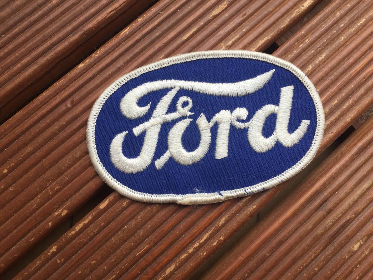 中【70's Ford ワッペン】ビンテージ フォード ホットロッドの画像1