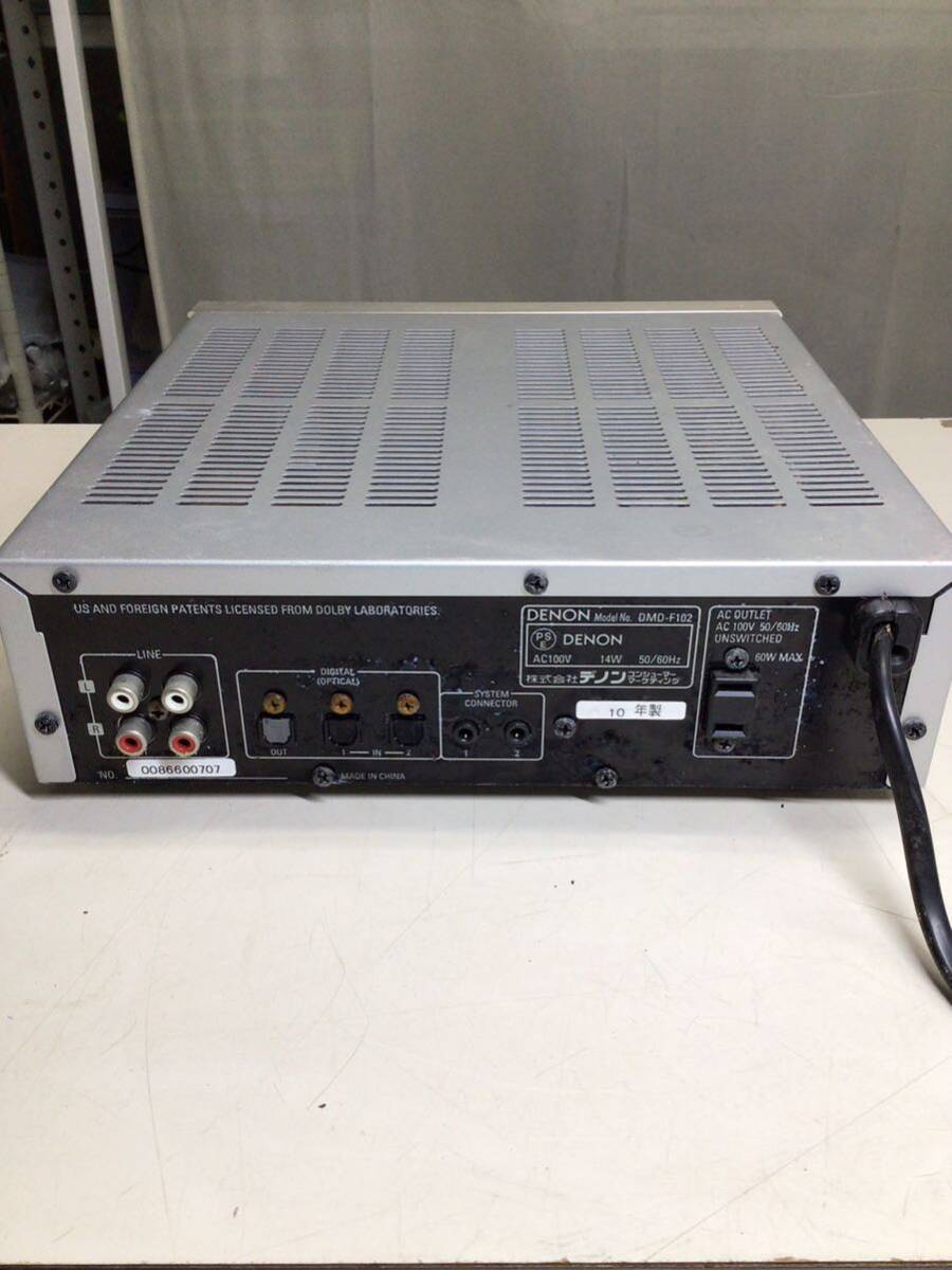 YS5112 DENON/ Denon MD магнитофон DMD-F102./80